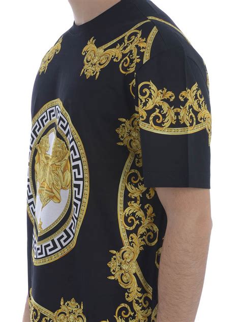 versace baroque print t shirt